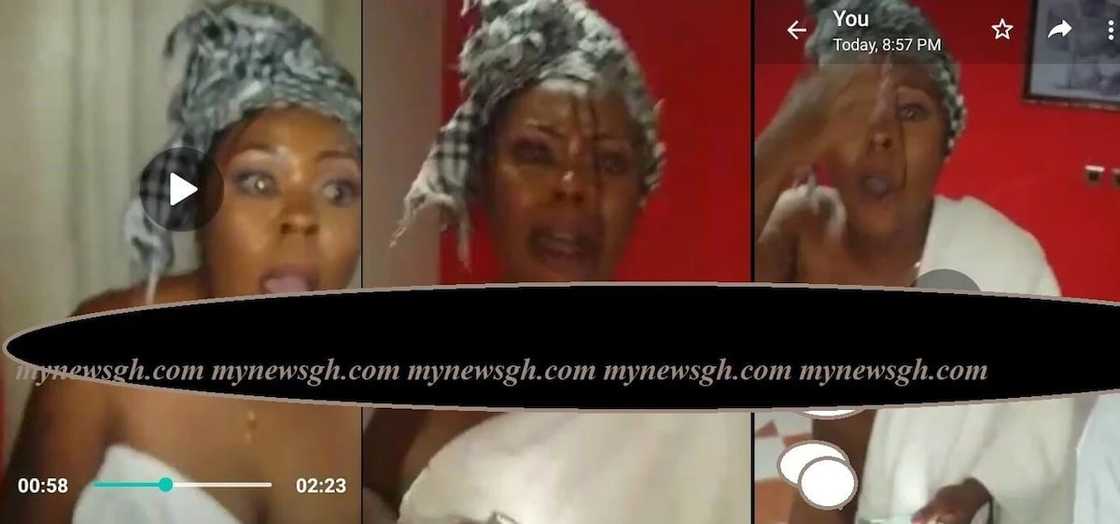 Video and pics of Afia Schwarzenegger caught bonking another man finally out despite her denial (MyNewsGh.com) Video and pics of Afia Schwarzenegger caught bonking another man finally out despite her denial (MyNewsGh.com)