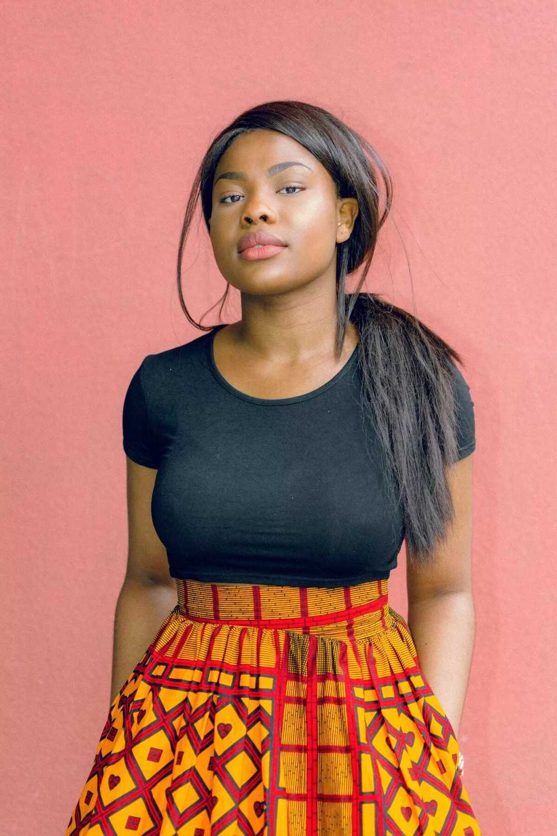 New and trendy African print skirt and top styles February 2019 YEN.COM.GH