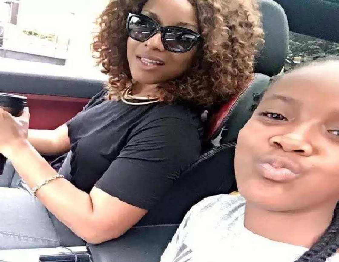 Joselyn Dumas and her daughter