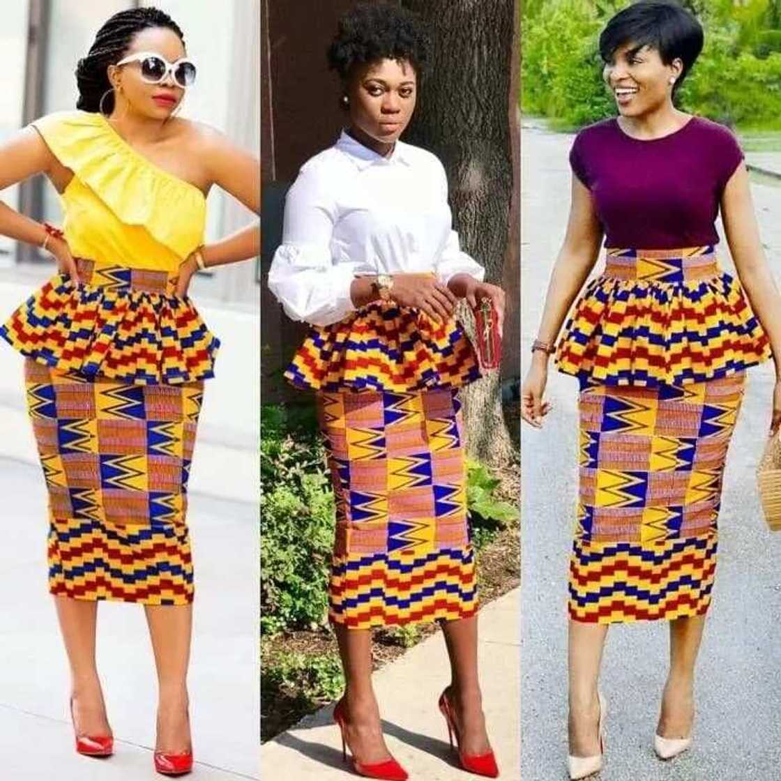 Latest kente styles for graduation best sale