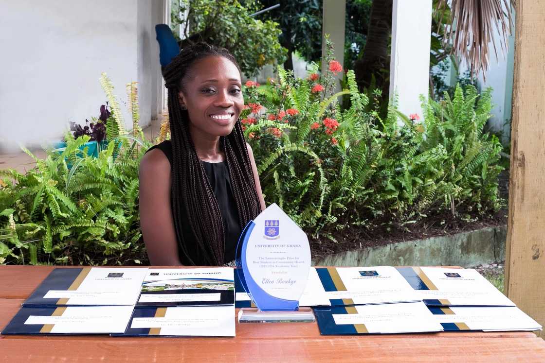 Meet young lady who became the best doctor in Ghana to save children's hearts, her story is an inspiration