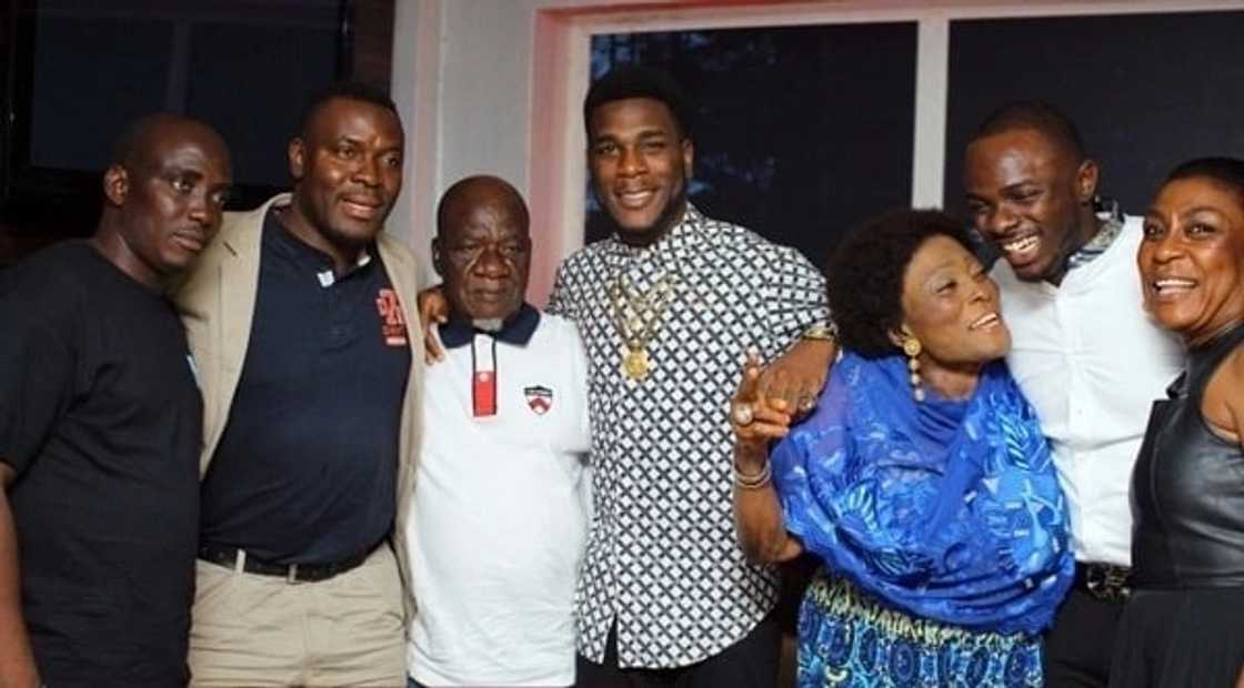 Burna Boy family