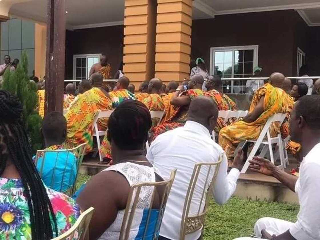 Dr. Osei Kwame Despite's daughter gets hitched in plush traditional wedding Dr. Osei Kwame Despite's daughter gets hitched in plush traditional wedding