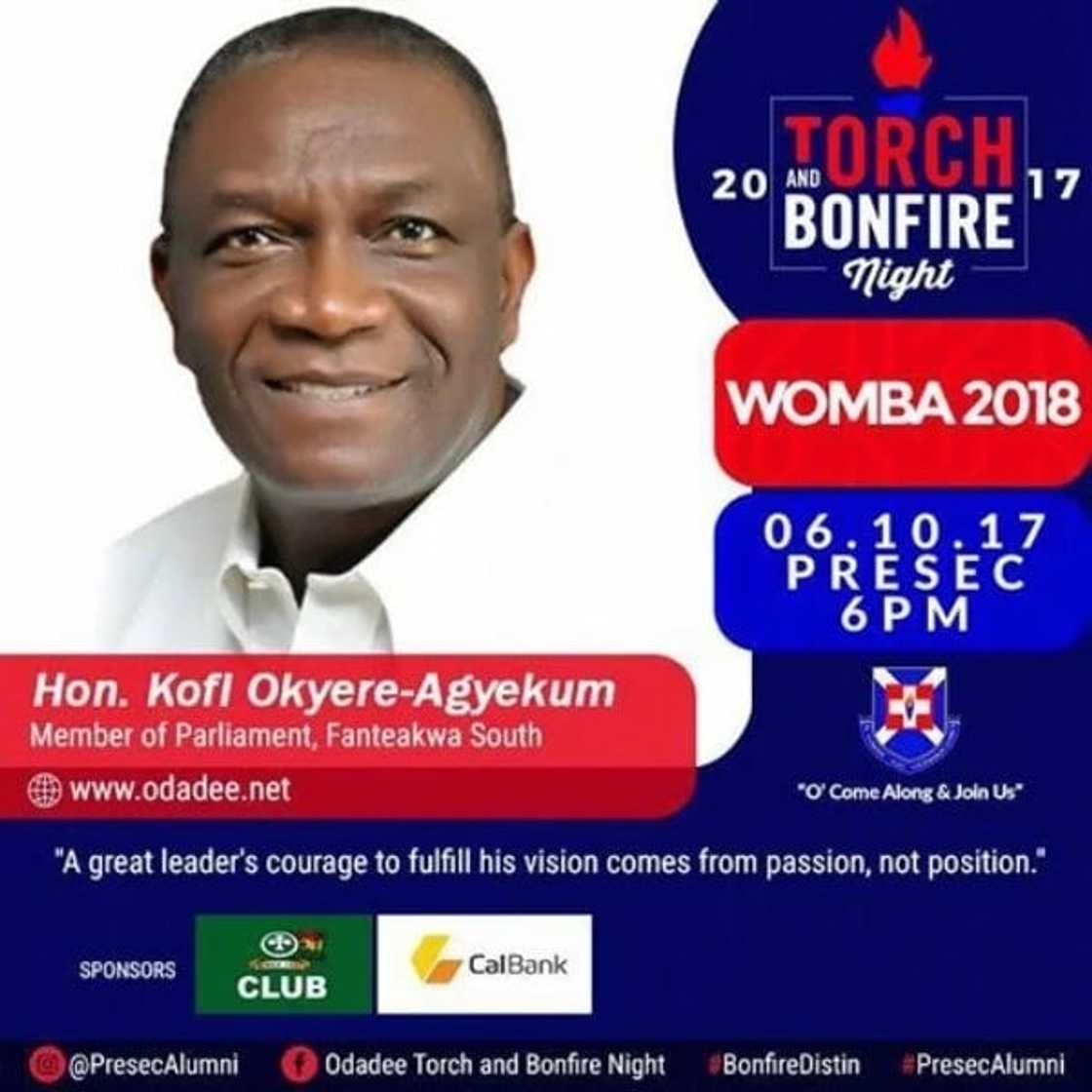 9 MPs who are old students of Legon Presec 9 MPs who are old students of Legon Presec