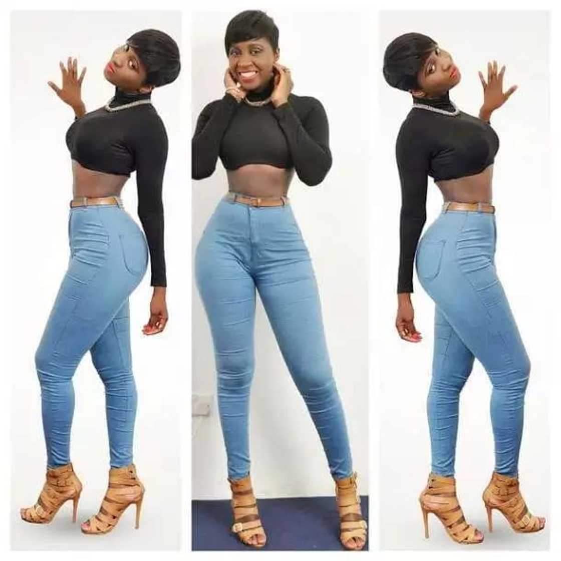 4 of Ghana's most curvy celebrities 4 of Ghana's most curvy celebrities