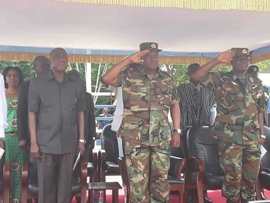 Photos of Mahama in army uniform fascinate social media users Photos of Mahama in army uniform fascinate social media users