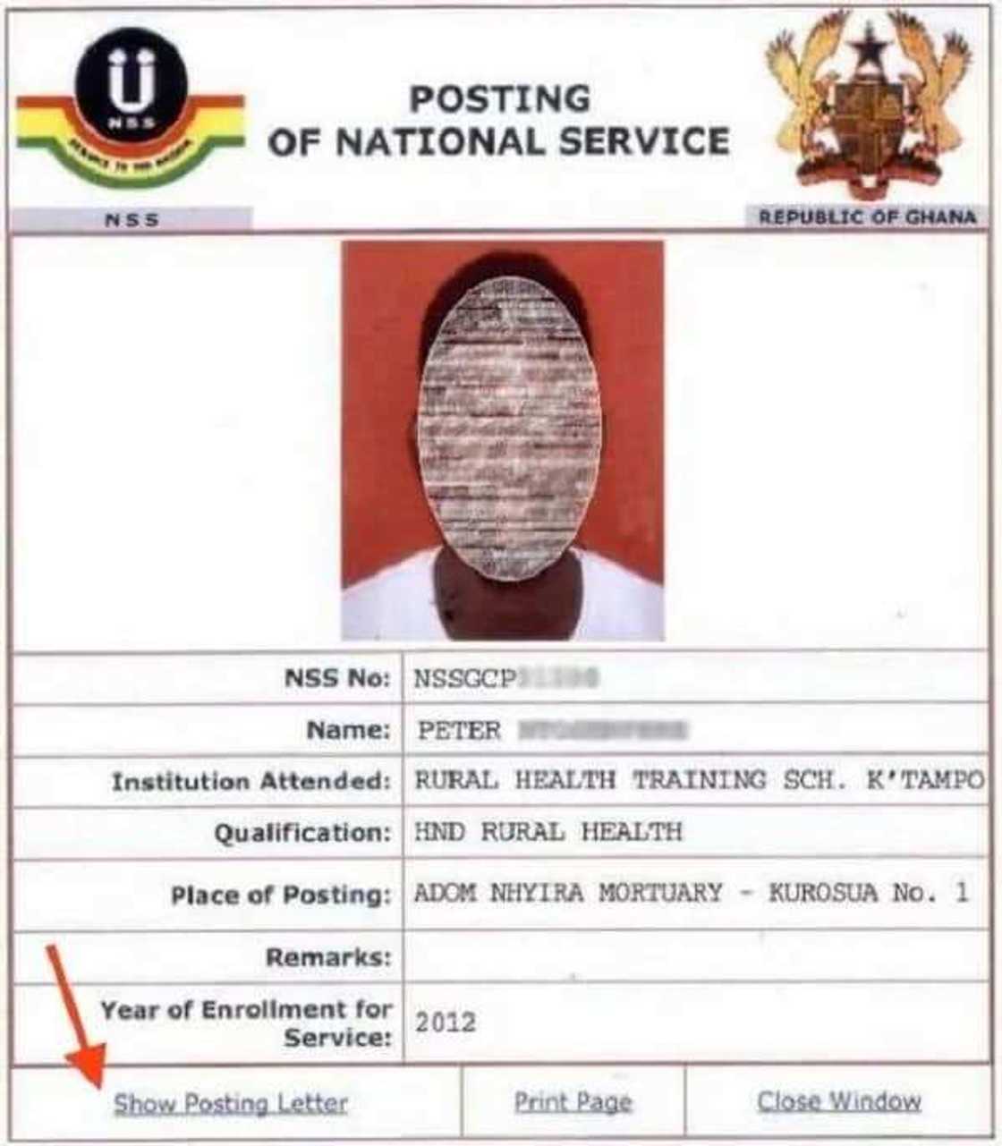 nss ghana appointment letter nss ghana appointment letter