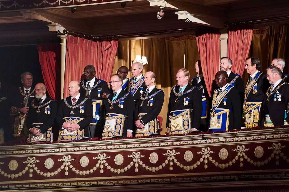 John Kuffuor, Asantehene attend Grand Freemasons meeting in London