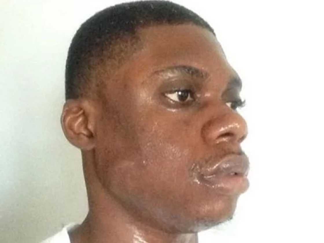 Sad black man Sad black man