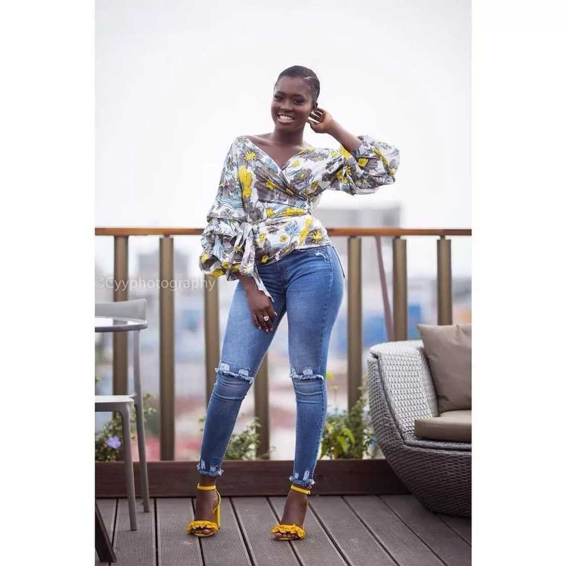 9 wild and rare photos of Fela Makafui that Ghanaians are dying for online