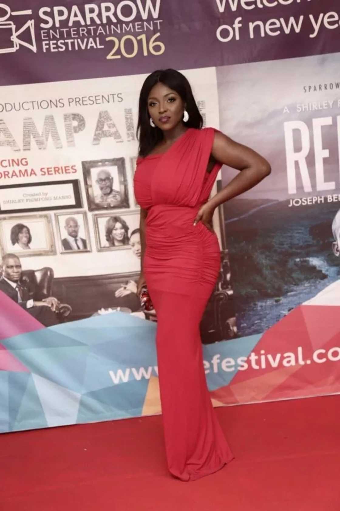 Watch Yvonne Okoro drive Fufu like a total badass