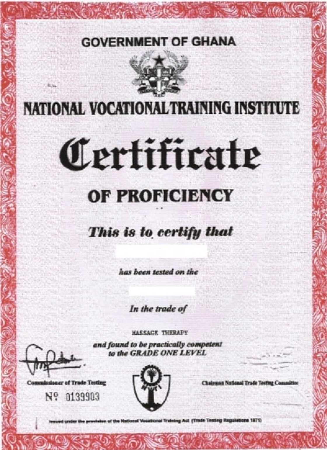 NVTI courses in Ghana