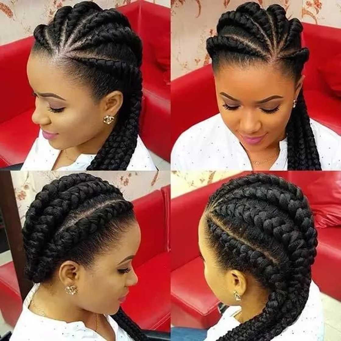 latest hairstyles in ghana, ghana weaving hairstyle 2019, latest ghana weaving for 2019