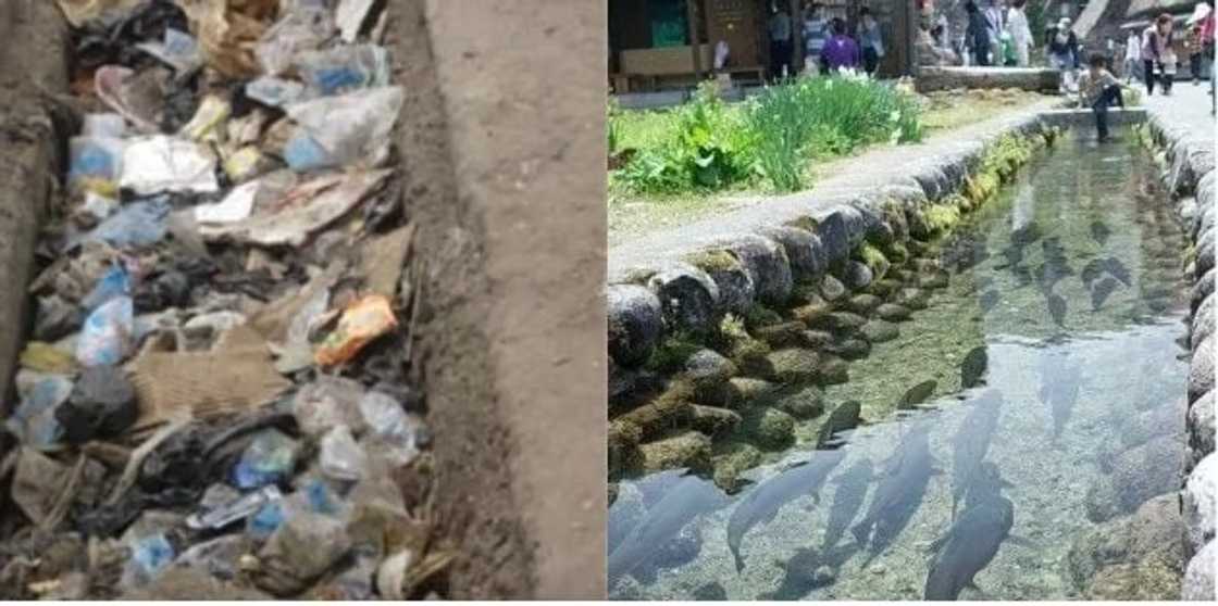 5 Photos of Japanese gutters that proves Japan is far ahead of Ghana