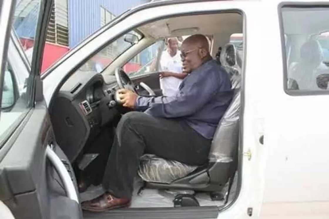 Apostle Safo launches G-Wagon like car Apostle Safo launches G-Wagon like car