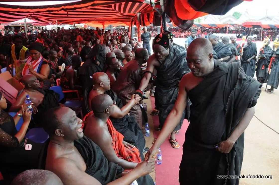 Akufo-Addo attends funeral of late Odeneho Gyapong Ababio II Akufo-Addo attends funeral of late Odeneho Gyapong Ababio II