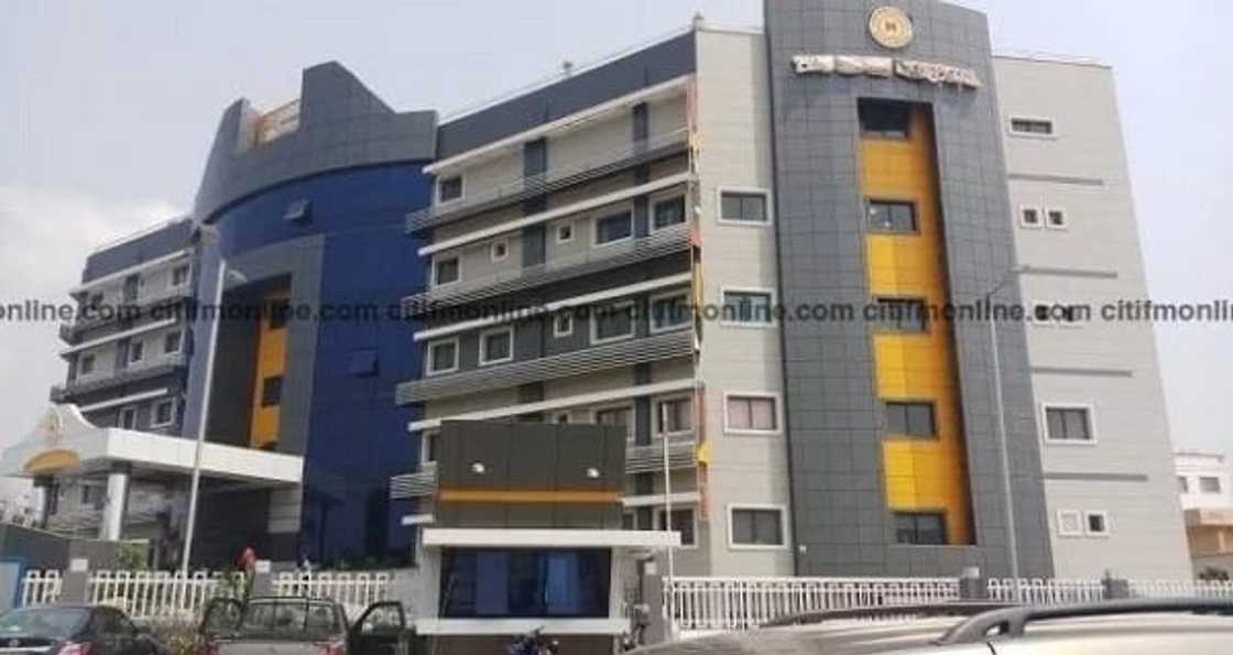 Completed Bank of Ghana hospital left unused Completed Bank of Ghana hospital left unused