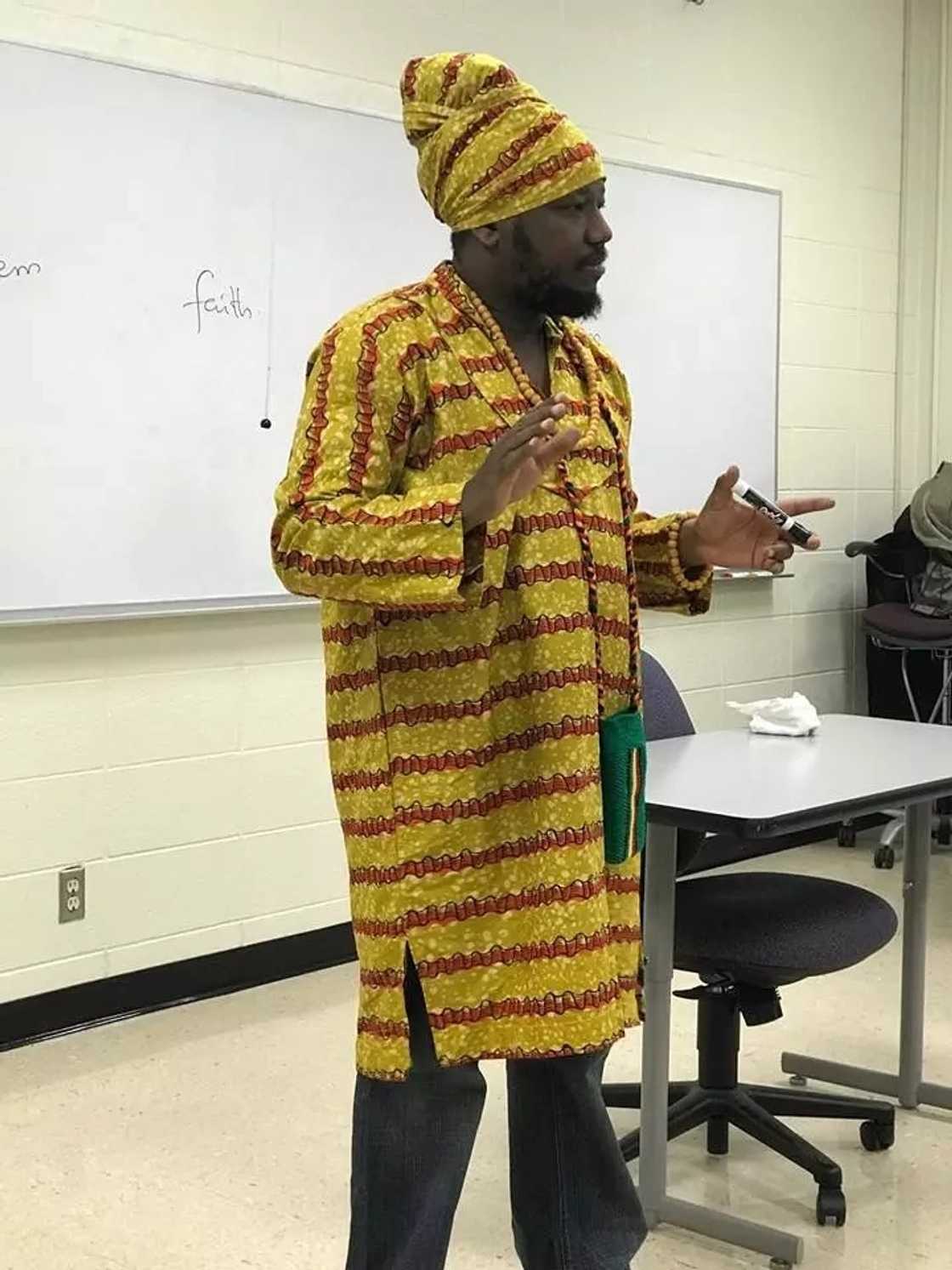 Photos: Blakk Rasta now university lecturer in US