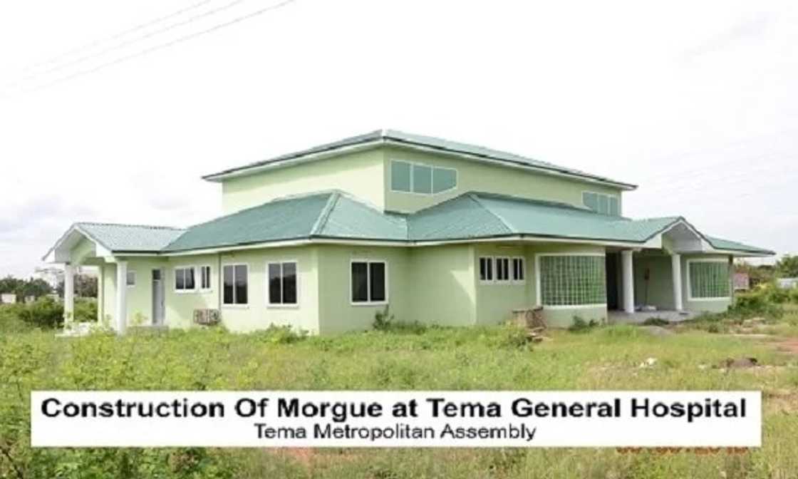 Tema General Hospital morgue Tema General Hospital morgue