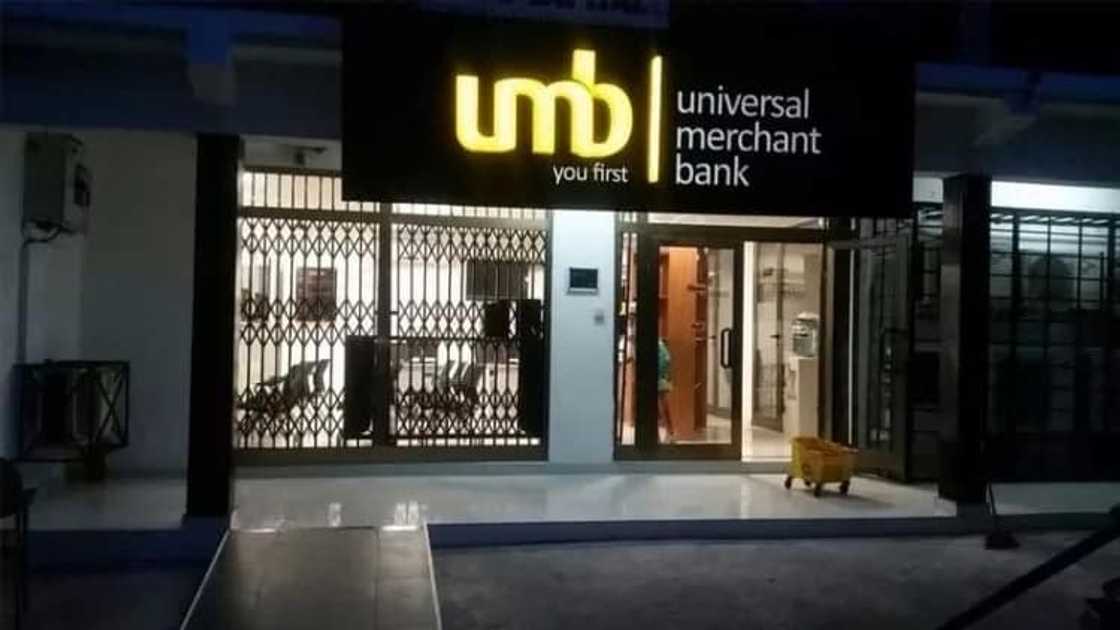 Location of universal merchant bank in Ghana Location of universal merchant bank in Ghana