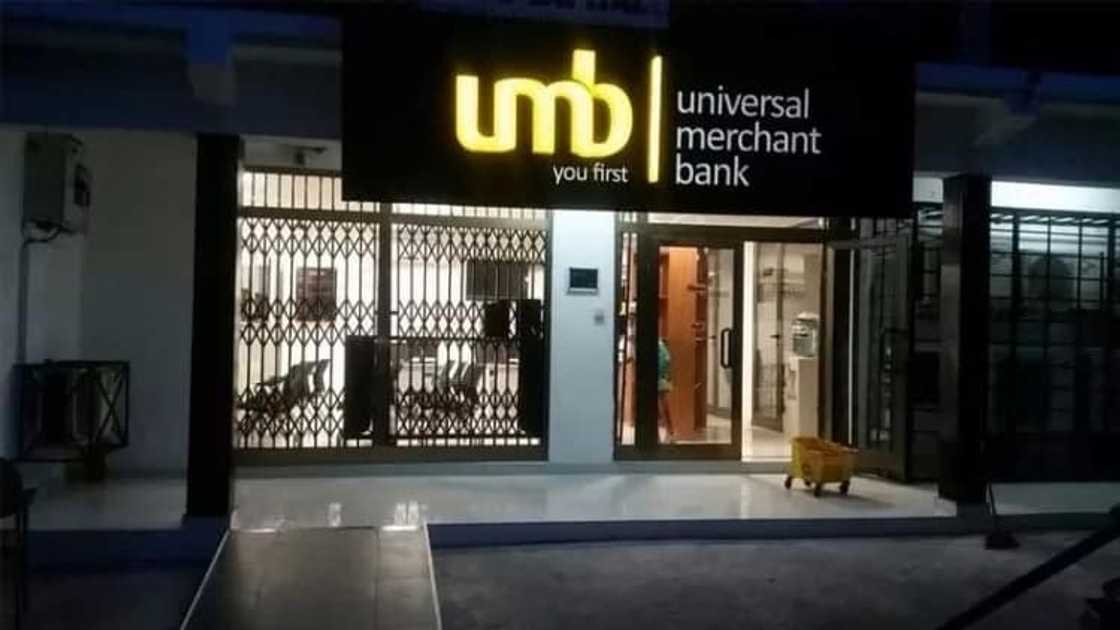 Location of universal merchant bank in Ghana