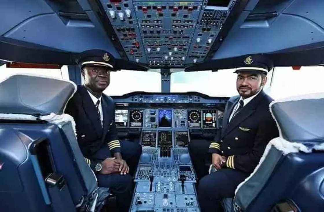 Ghanaian pilot Ghanaian pilot
