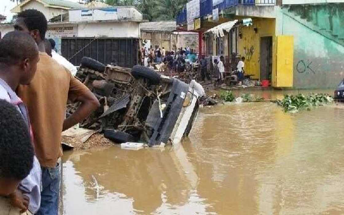 Floods wreck havoc