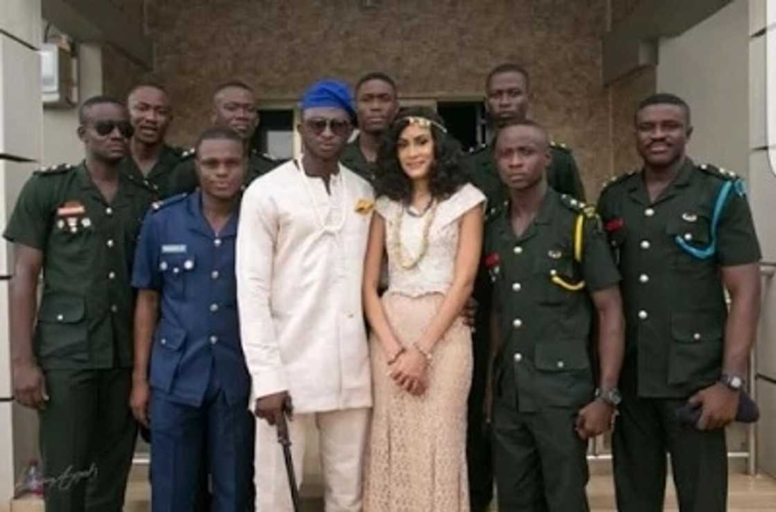 Sonia Ibrahim gets married t soldier beau Sonia Ibrahim gets married t soldier beau