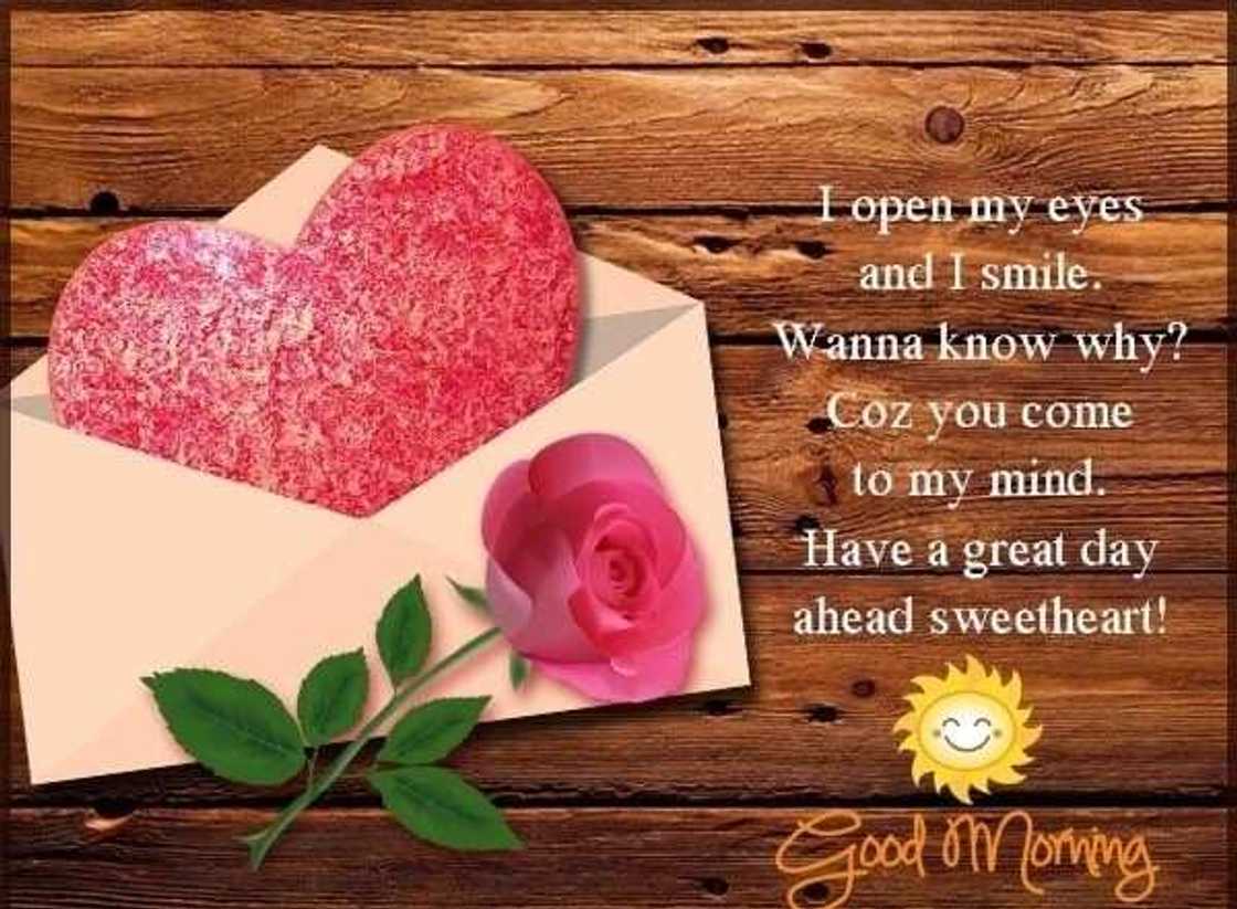 Good morning sweet message Good morning sweet message