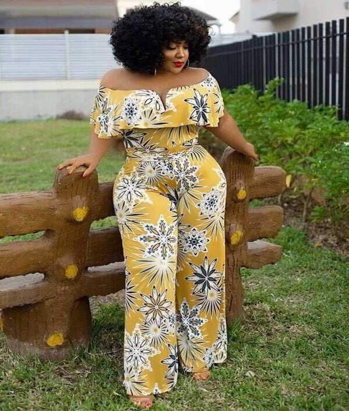 african print jumpsuit