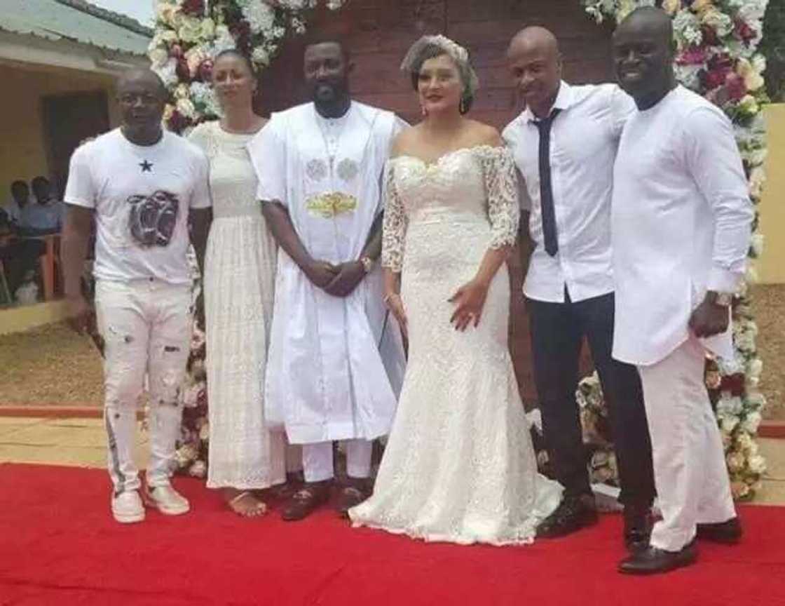 Andre and Jordan Ayew’s manager gets married in beautiful ceremony