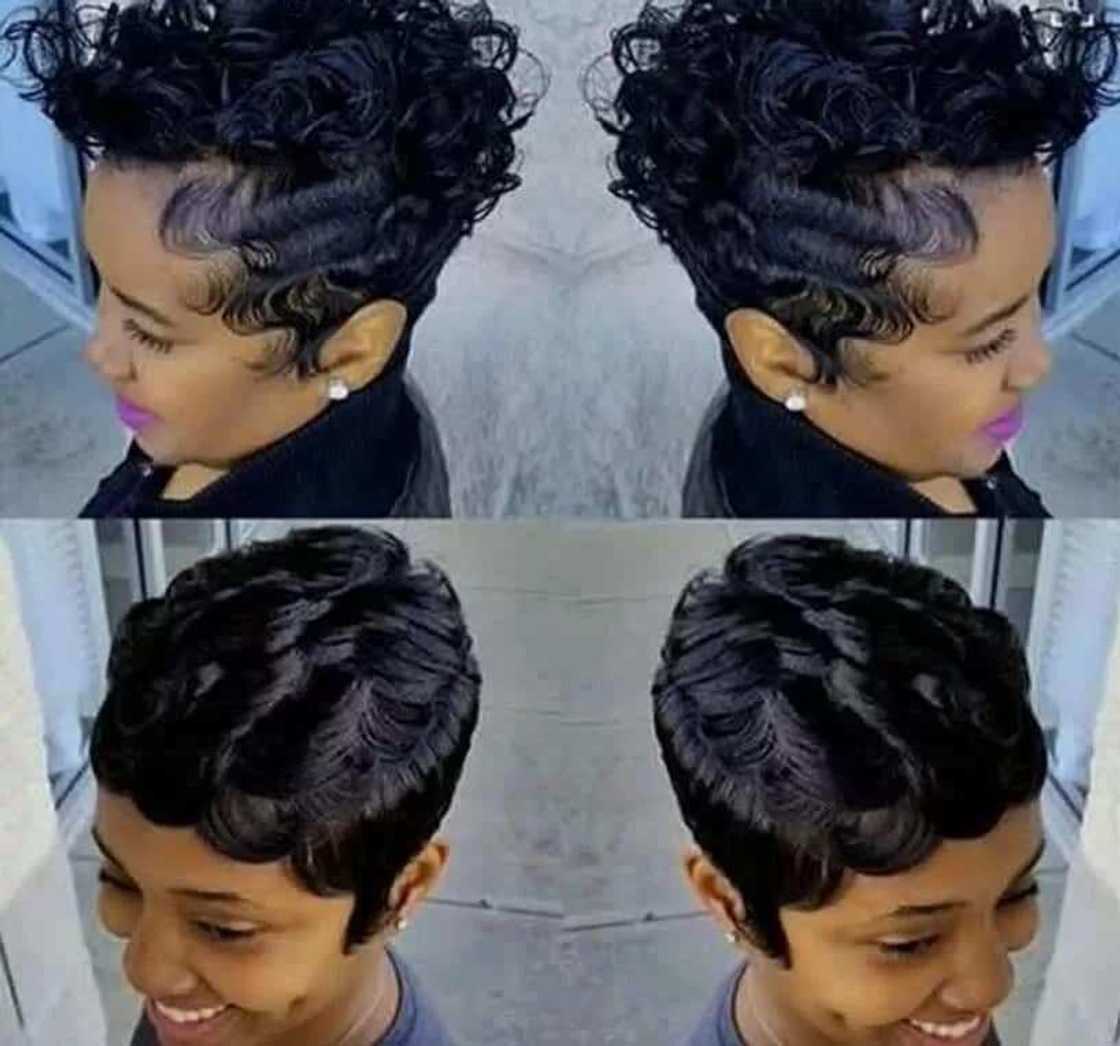 Finger waves short best sale