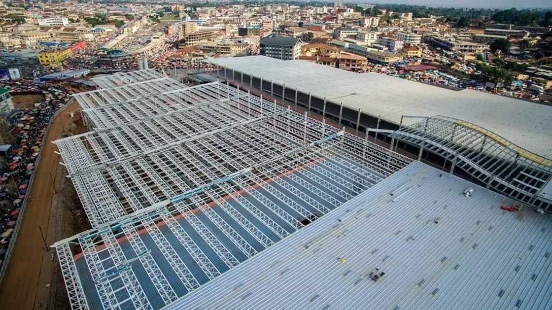 Photos: Revamped Kumasi Central Market taking shape after fire outbreak Photos: Revamped Kumasi Central Market taking shape after fire outbreak