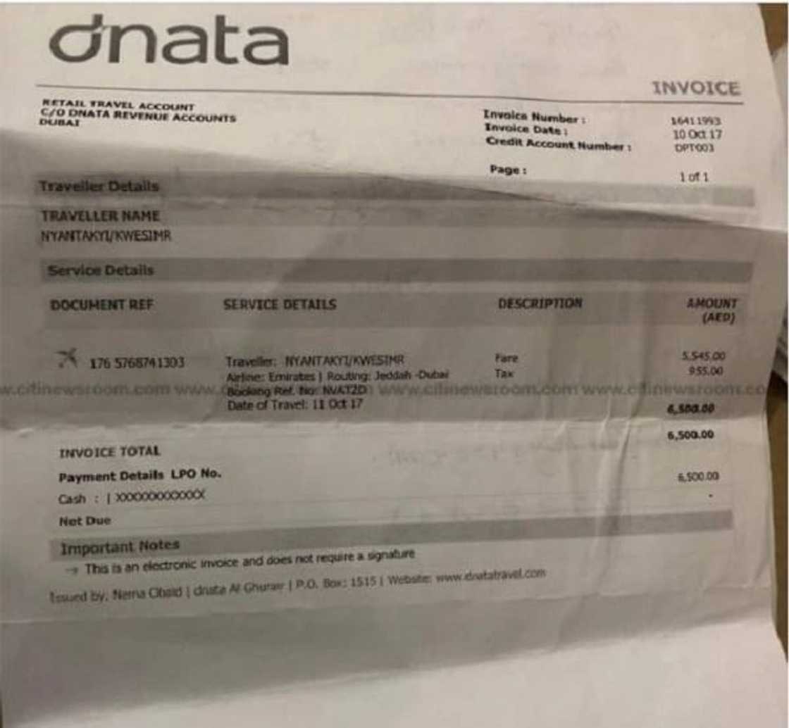 Anas releases ‘receipts’ on Nyantakyi’s hotel, airfare bills Anas releases ‘receipts’ on Nyantakyi’s hotel, airfare bills