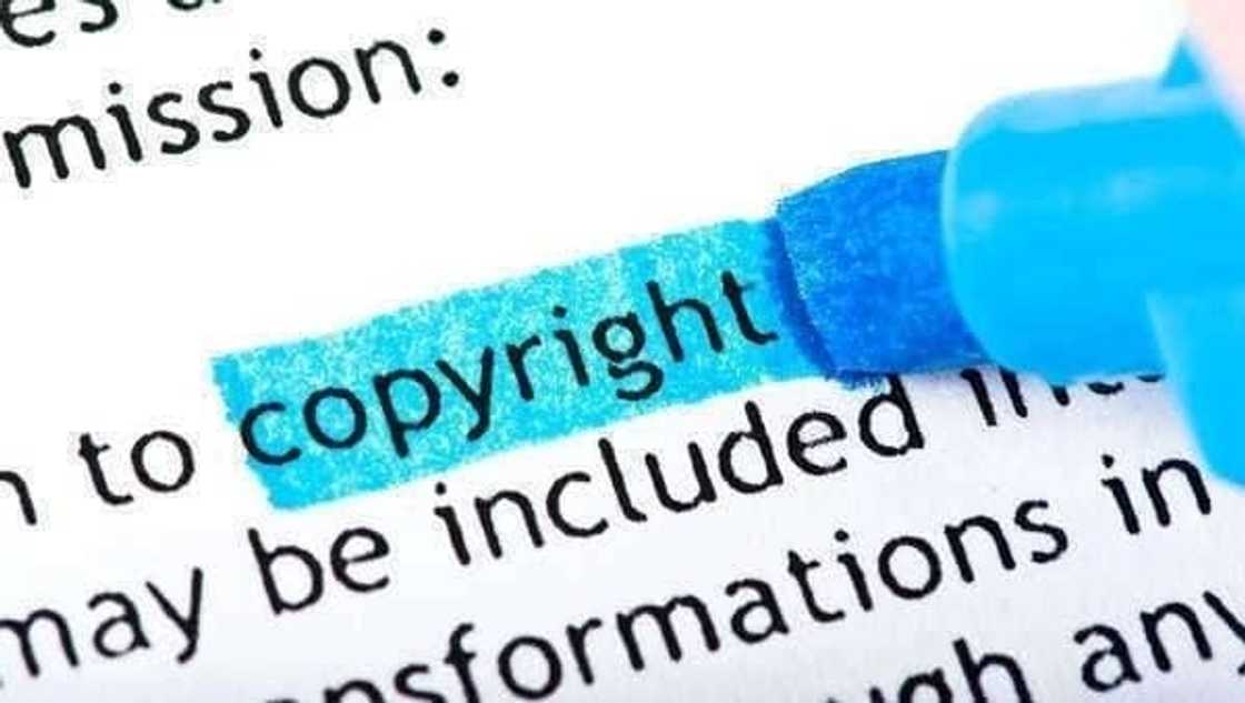 list of copyright laws in ghana