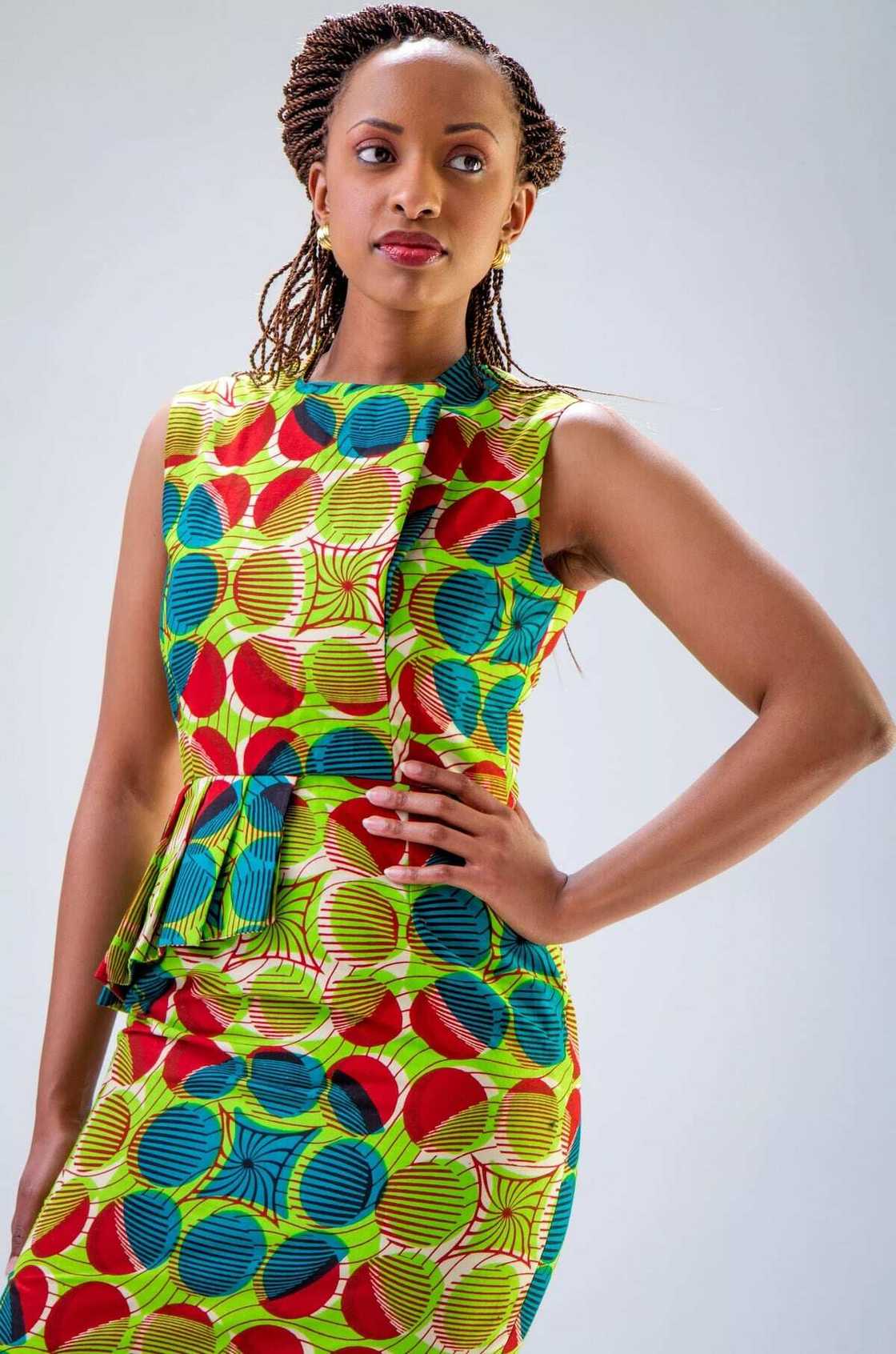 African print office dresses clearance