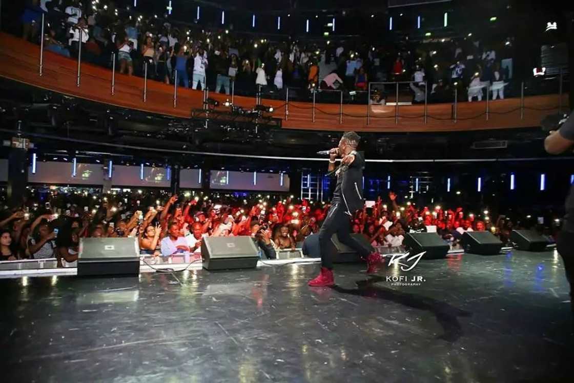 Shatta Wale performs at London O2 Arena