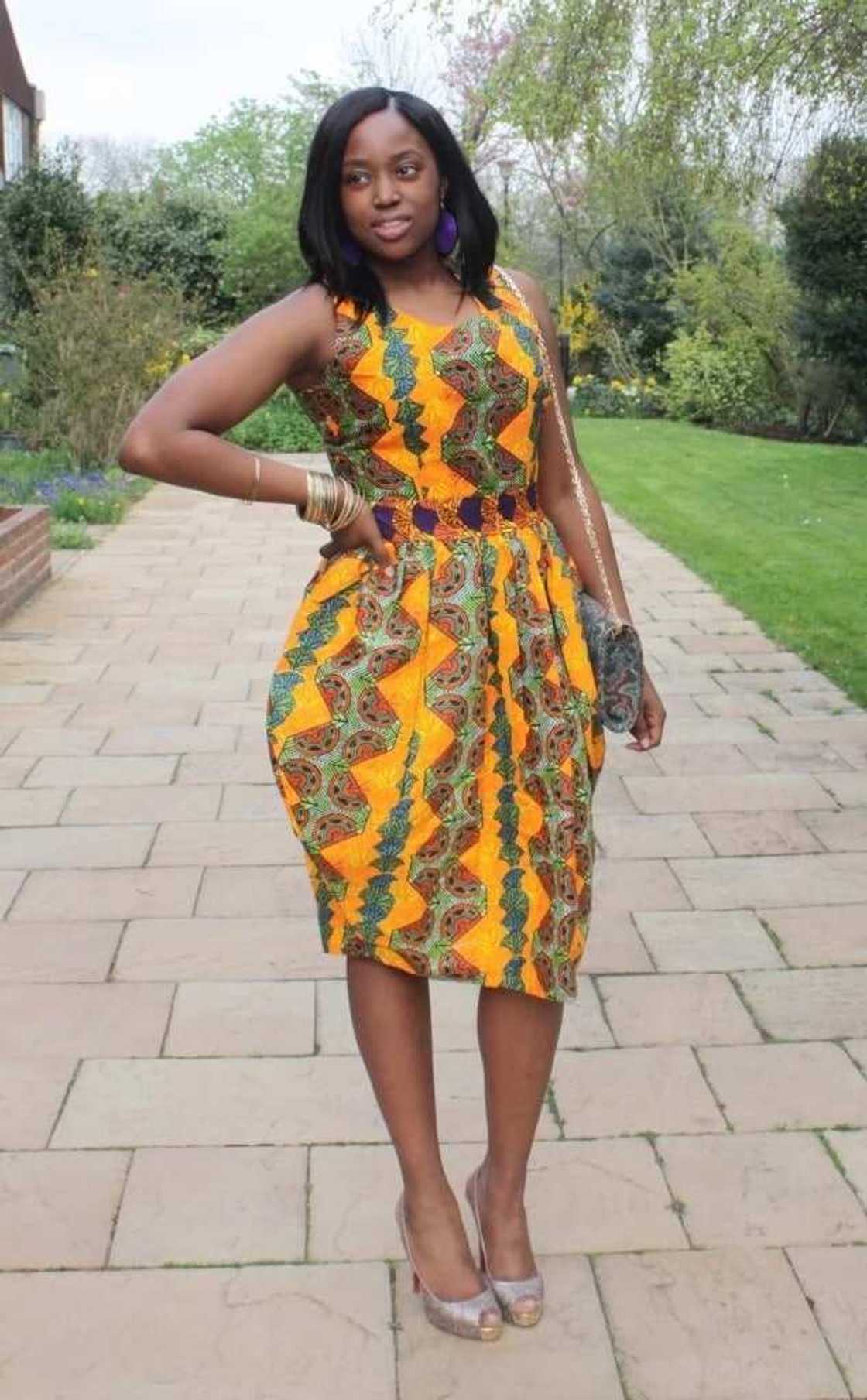 African Kente wedding dresses