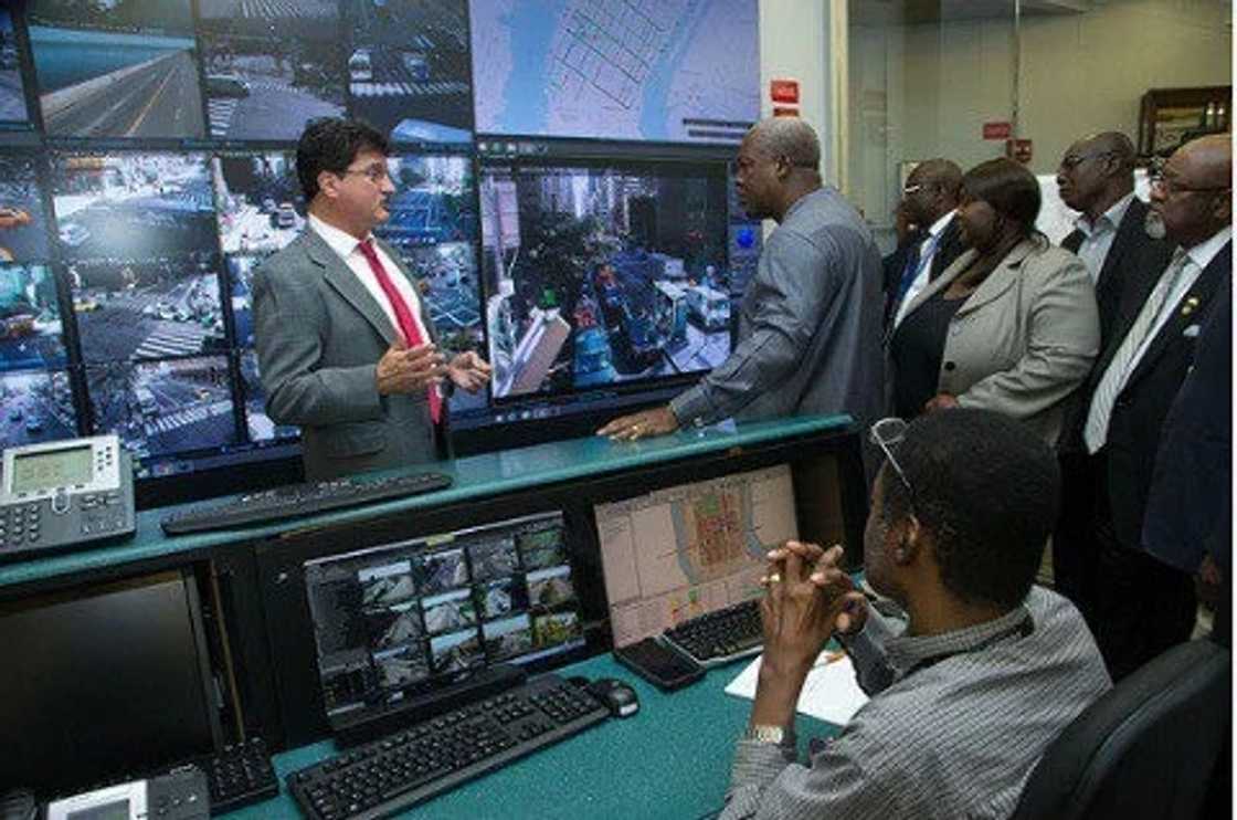 Mahama learns from New York City's traffic control systems Mahama learns from New York City's traffic control systems