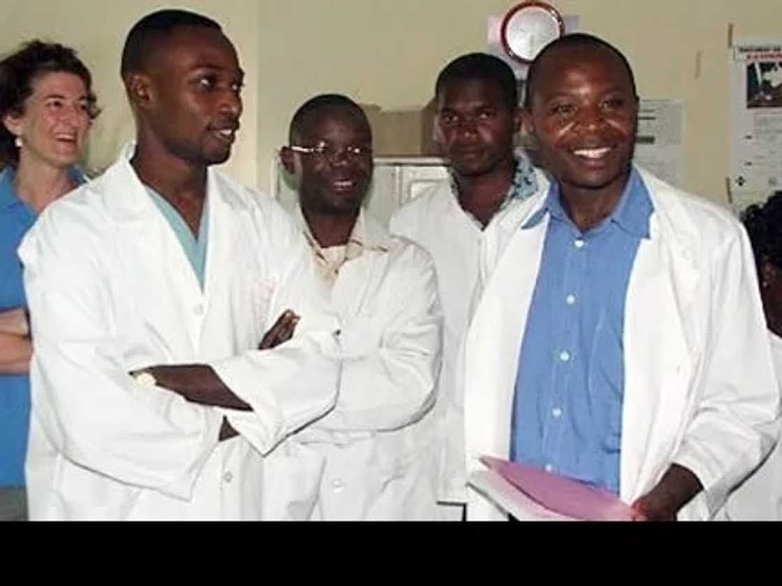A group of medical doctors A group of medical doctors