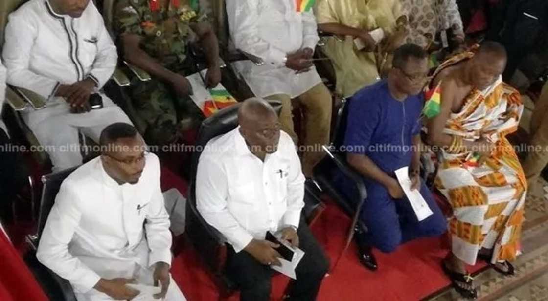 President Akufo-Addo, NPP mark UGCC 70th anniversary at Saltpond (Photos) President Akufo-Addo, NPP mark UGCC 70th anniversary at Saltpond (Photos)