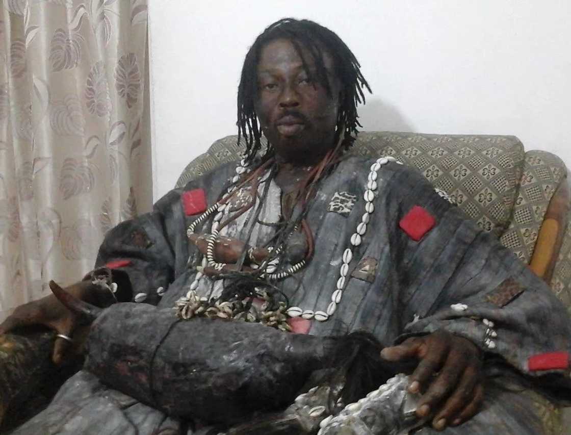 Kwaku Bonsam: Fetish Priest Reveals he has 4,932 Pastors Under his Control; Lil Win Visited him Kwaku Bonsam: Fetish Priest Reveals he has 4,932 Pastors Under his Control; Lil Win Visited him