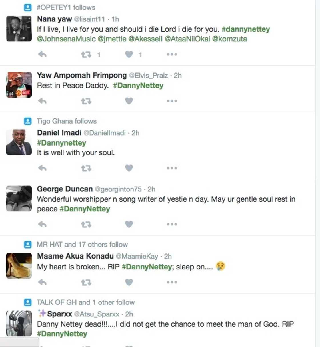 Read the last words of Danny Nettey Read the last words of Danny Nettey