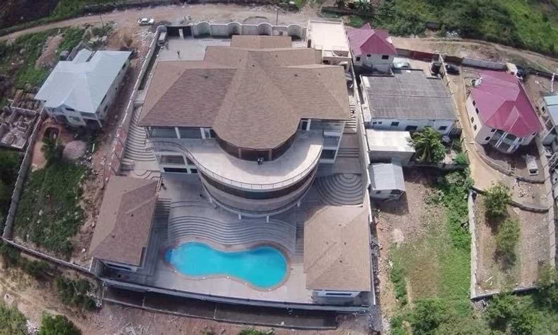 Asamoah Gyan's house Asamoah Gyan's house