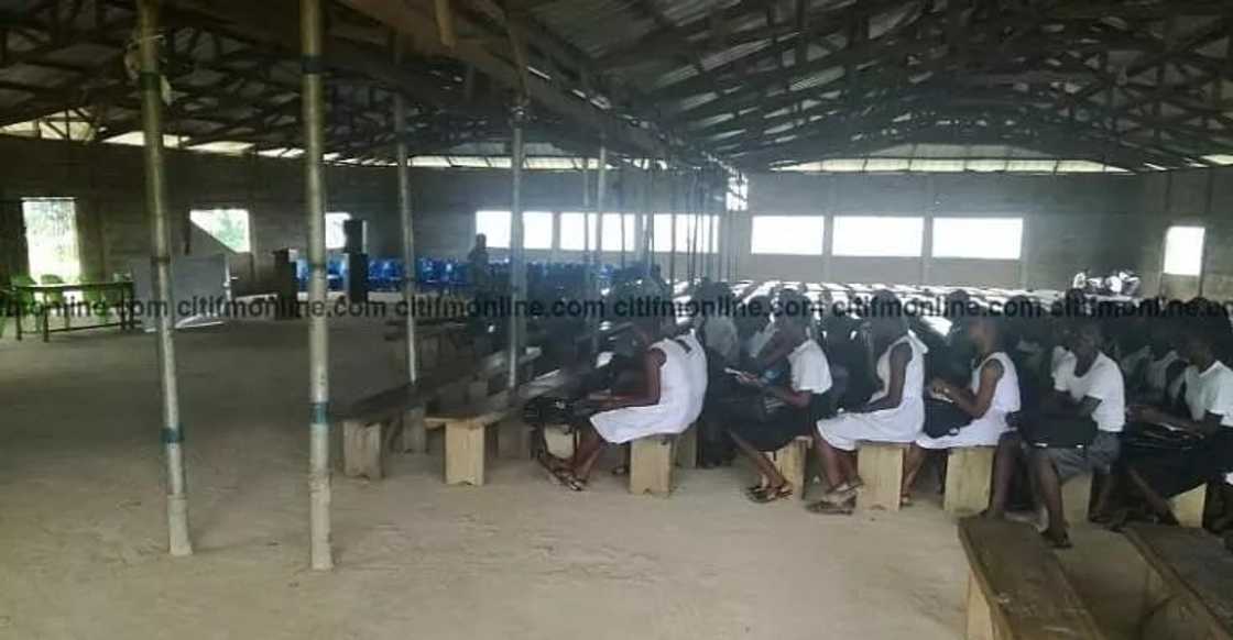 Free SHS: Adonten Senior High converts Assembly Hall into extra classroom Free SHS: Adonten Senior High converts Assembly Hall into extra classroom