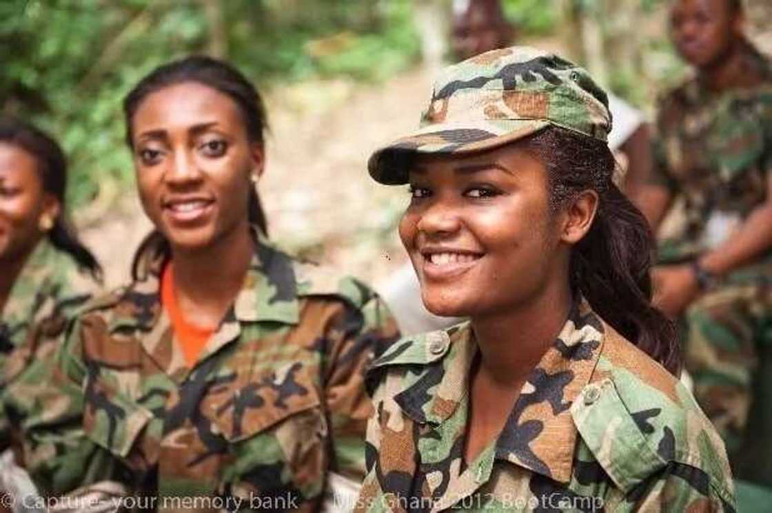 Ghanaian men are afraid to propose to us - Military women cry out