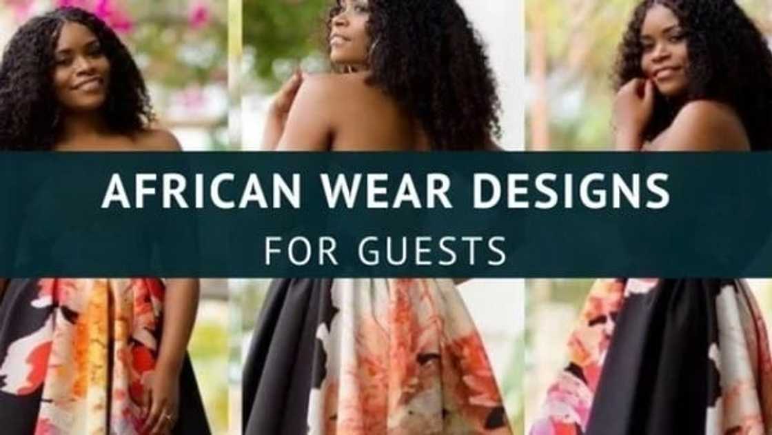 African wear for wedding guest