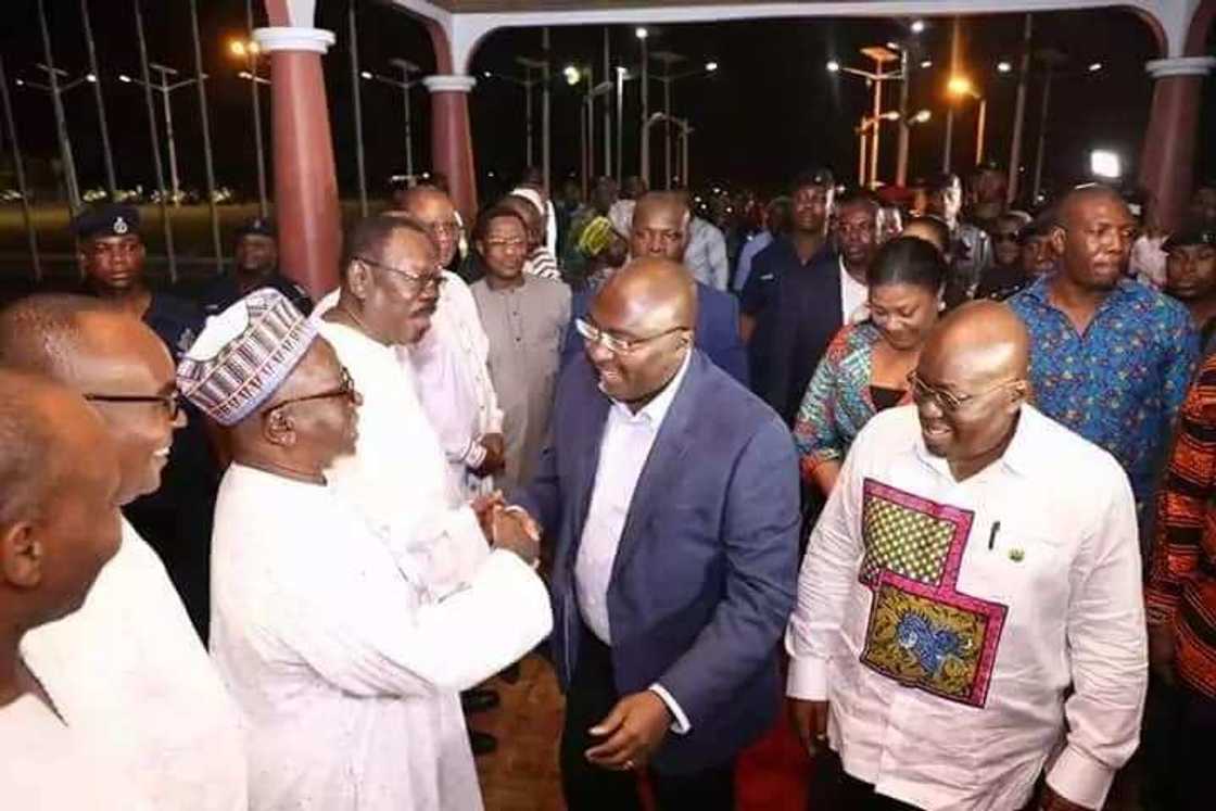 Bawumia arrives in Ghana to rousing welcome