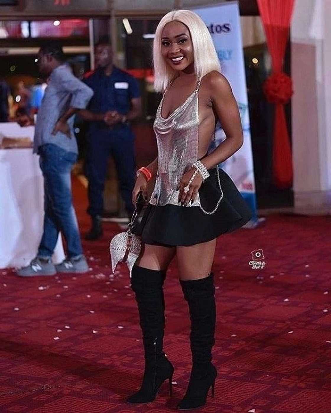 Rosemond Brown in her VGMA outfit Rosemond Brown in her VGMA outfit