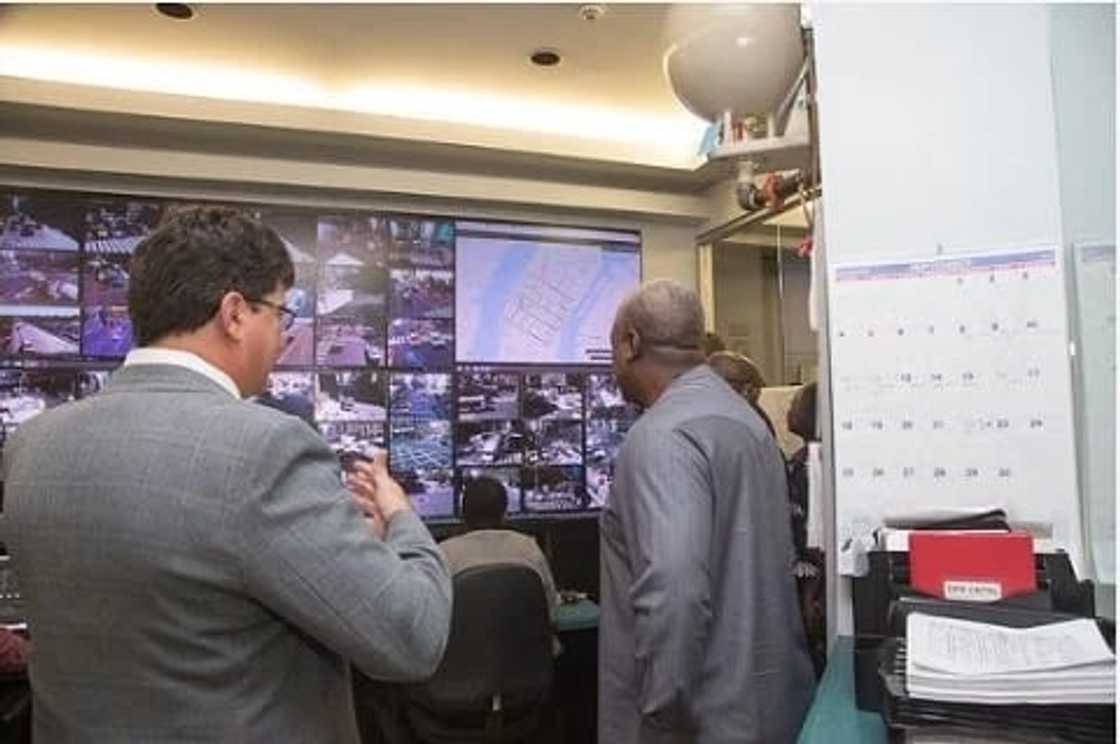 Mahama learns from New York City's traffic control systems Mahama learns from New York City's traffic control systems